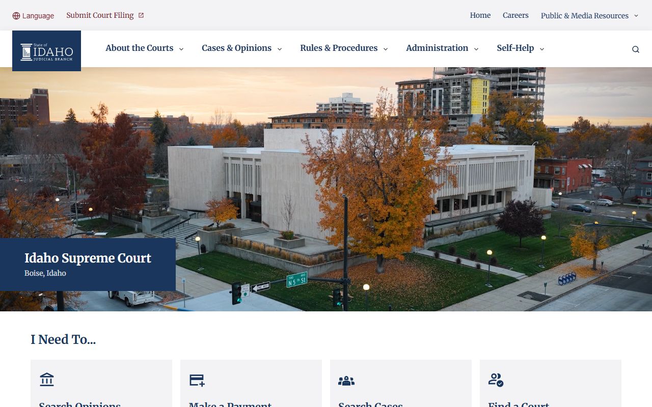 Owyhee County court records Idaho Judicial Branch source