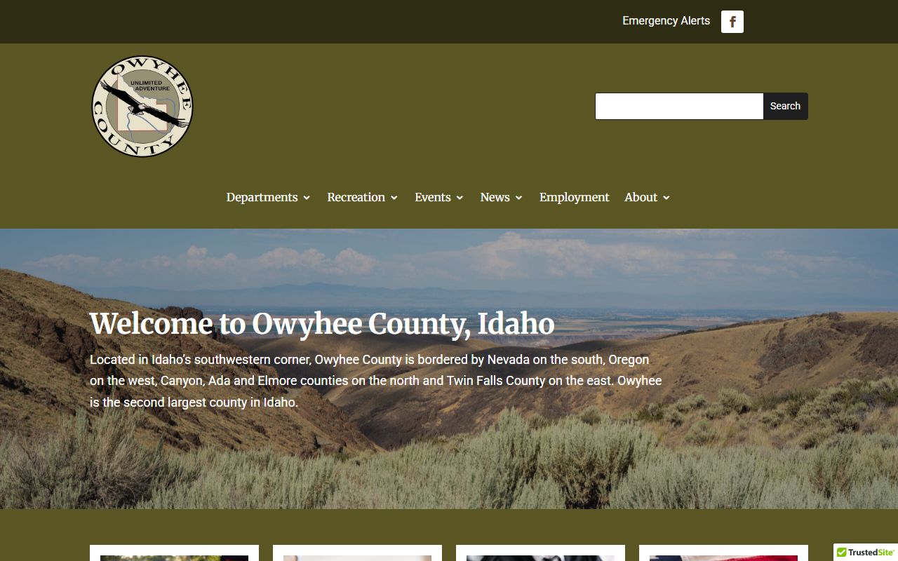 Owyhee County court records official county homepage